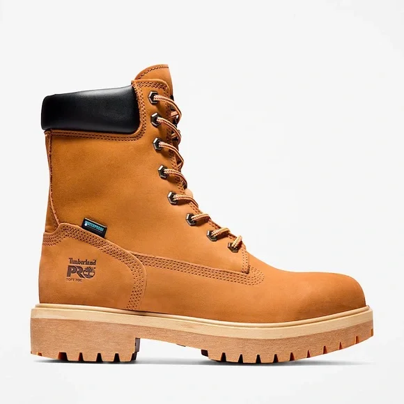 Timberland Tan Nubuck Boots with Black Collar Timberland | Shoes | Timberland Wheat Nubuck Boots With  main image 3